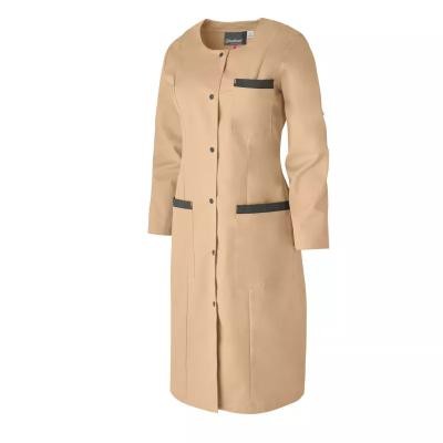 Camice Da Lavoro Molinel Caroline CAROLINEMTBC/M Multitasche Lungo Donna Pulizie Benessere Con Maniche Convertibili