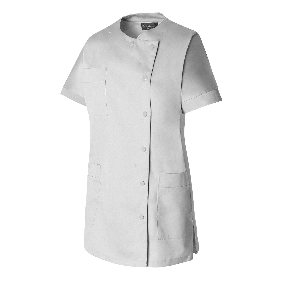 Camice da lavoro Molinel DAFNITFPCMCBLA donna estetista e parrucchiera