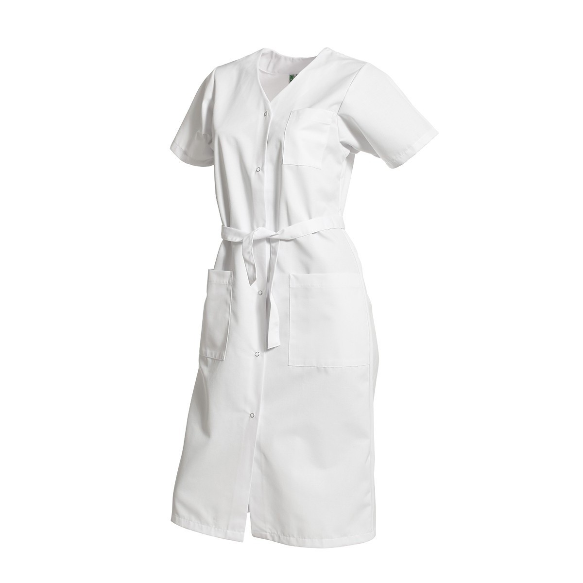 Camice da Lavoro Molinel Josy JOSYBFCOTMCBLA Multitasche Pulizie Sanitario 100% Cotone Donna Maniche Corte