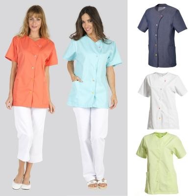 Camice da lavoro Molinel JUSTINETFMCANI da donna estetista e parrucchiere