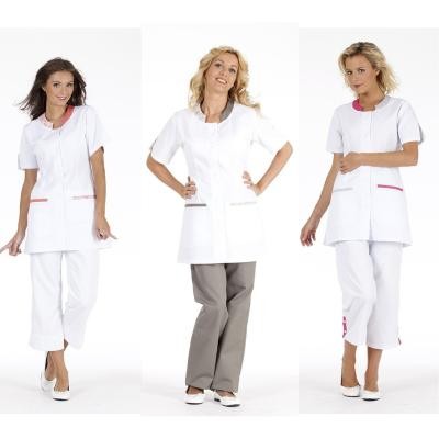 Camice da lavoro Molinel LALIETFMCB\G\F da donna per igene