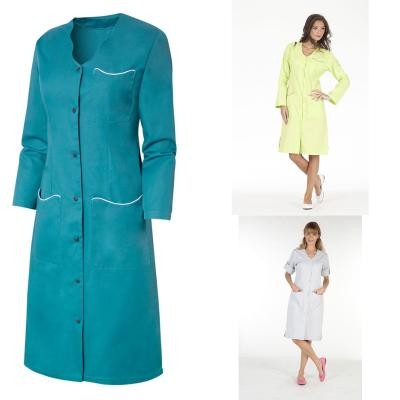 Camice da Lavoro Molinel Laurene LAURENEMTAN/LI Multitasche Pulizie Donna Maniche Convertibili