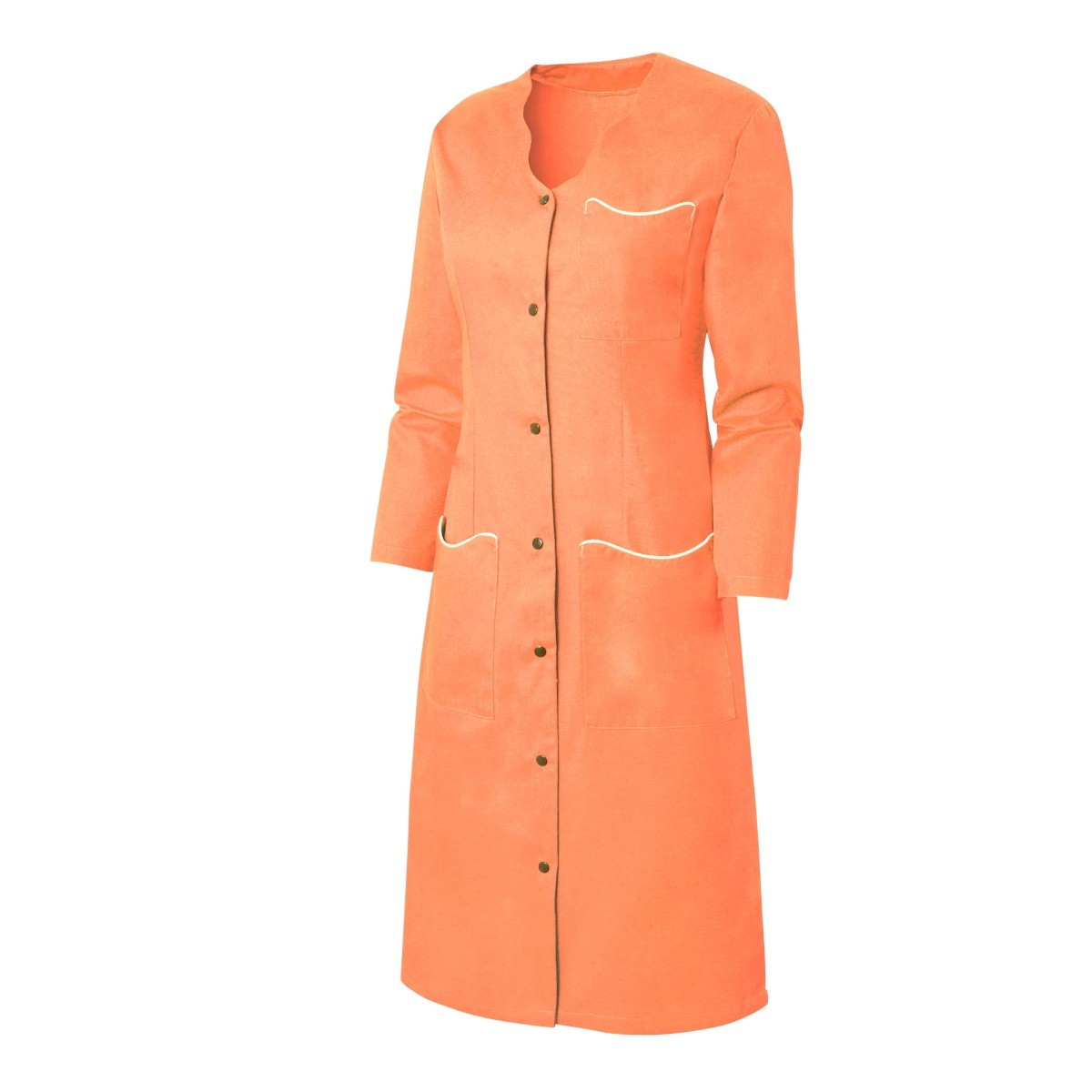 Camice da Lavoro Molinel Laurene LAURENEMTOR/B Multitasche Pulizie Donna Maniche Convertibili