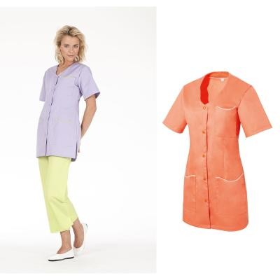 Camice da Lavoro Molinel Laurie LAURIEMCOR/BC Multitasche Benessere Sanitario Donna