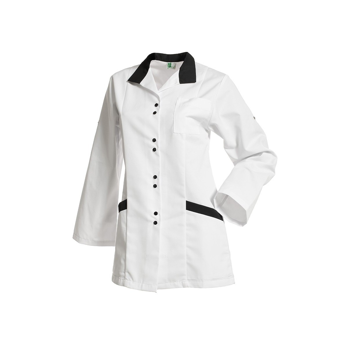 Camice da Lavoro Molinel Penelope PENELOPEMTB/N Donna Benessere Sanitario Manica Lunga