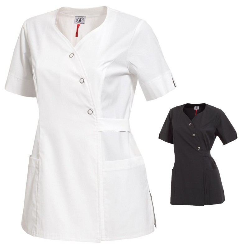 Camice da Lavoro Molinel Pepita PEPITATFMCBLA Donna Benessere Sanitario