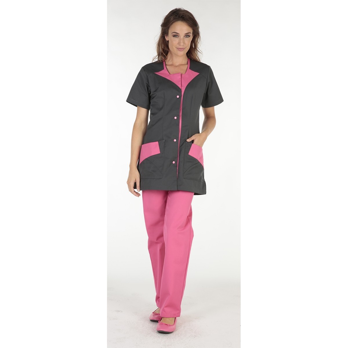 Camice da Lavoro Molinel Rommy ROMMYMCCH/FR Donna Benessere Sanitario