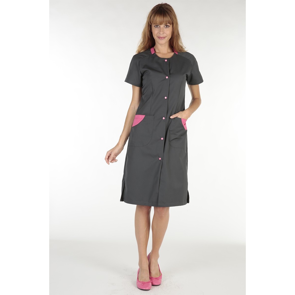 Camice da Lavoro Molinel Roxane ROXANEBFMCCHA Donna Benessere Sanitario