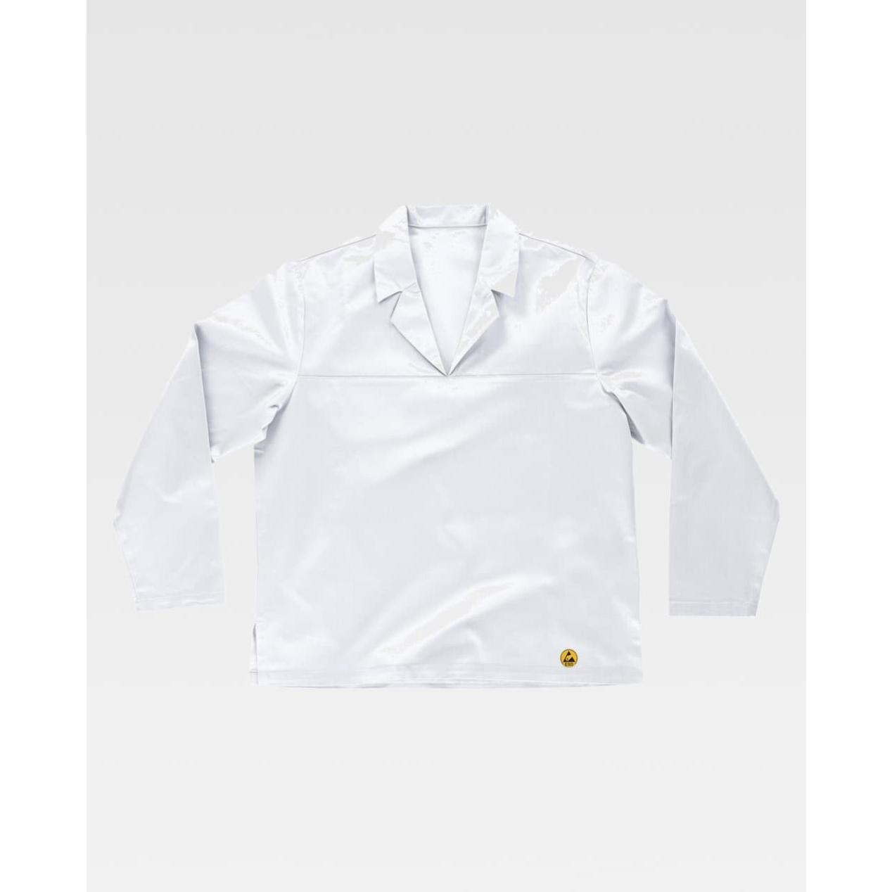 Camice da Lavoro Workteam Manica Lunga Antistatico B9900