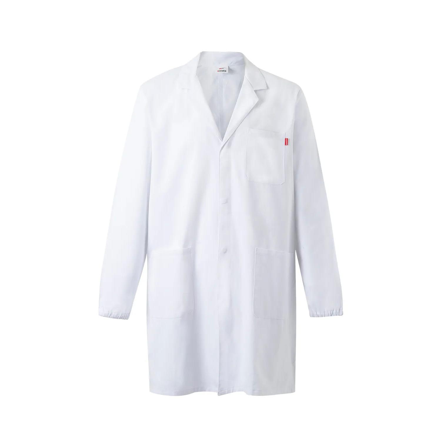 Camice Sanitario Unisex da Lavoro 100% Cotone Multitasche Velilla 539005