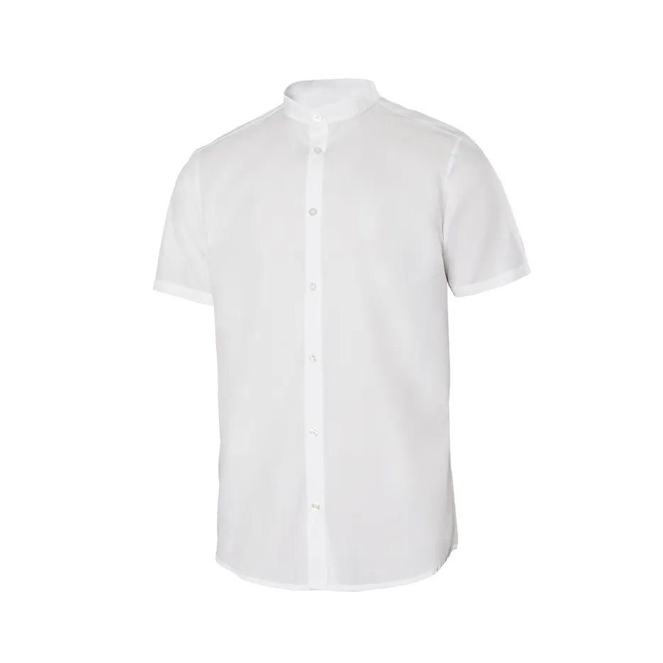 Camicia coreana maniche corte da Lavoro Stretch Velilla 405012S