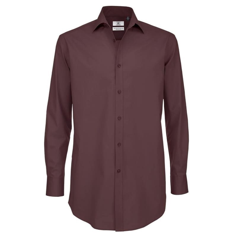 Camicia Da Lavoro Black Tie LSL Manica Lunga B&C Collection - BCSMP21