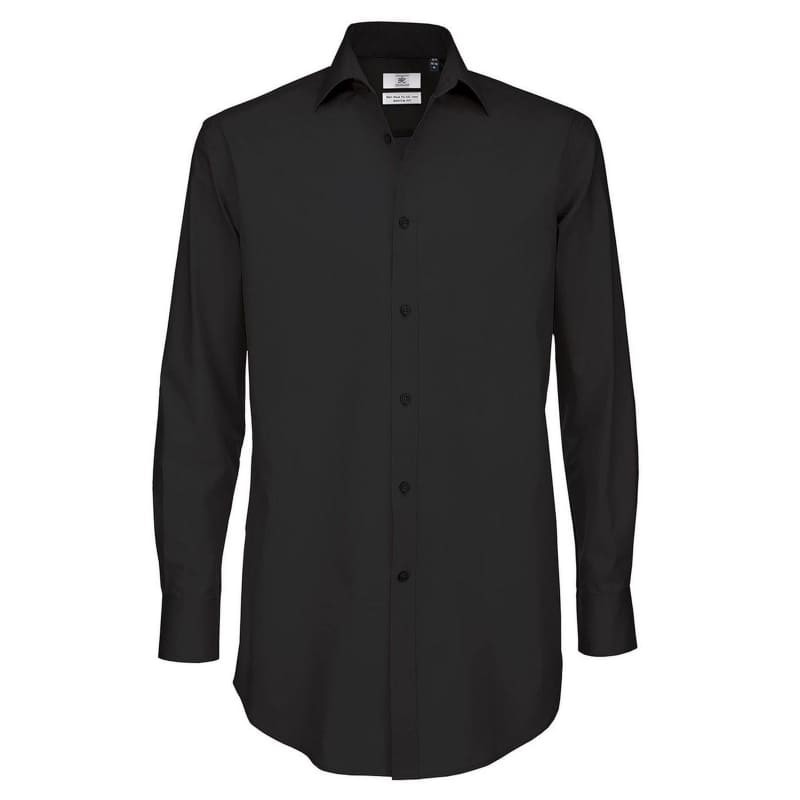 Camicia Da Lavoro Black Tie LSL Manica Lunga B&C Collection - BCSMP21
