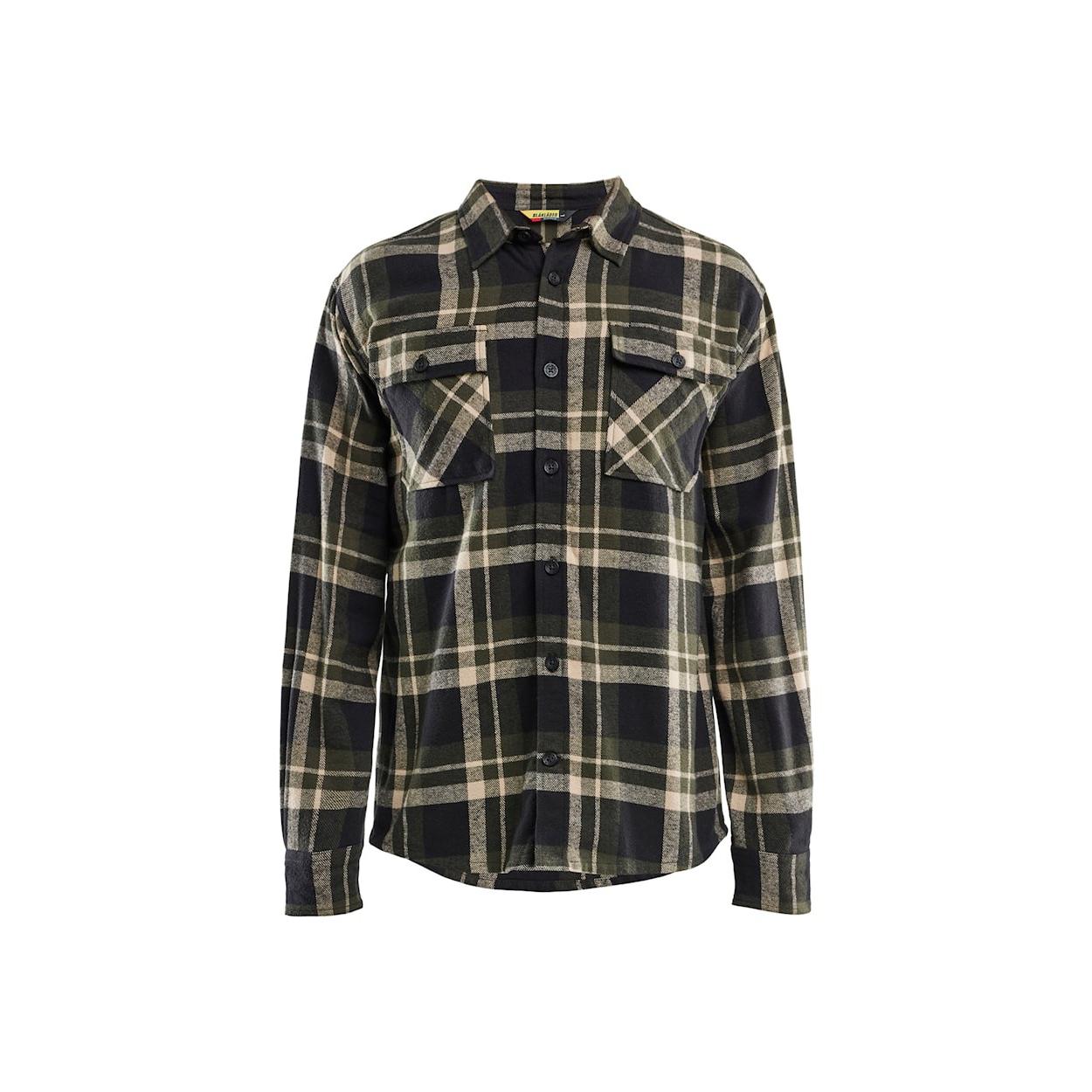 Camicia da Lavoro Blaklader flanella 100% cotone 328811684298L