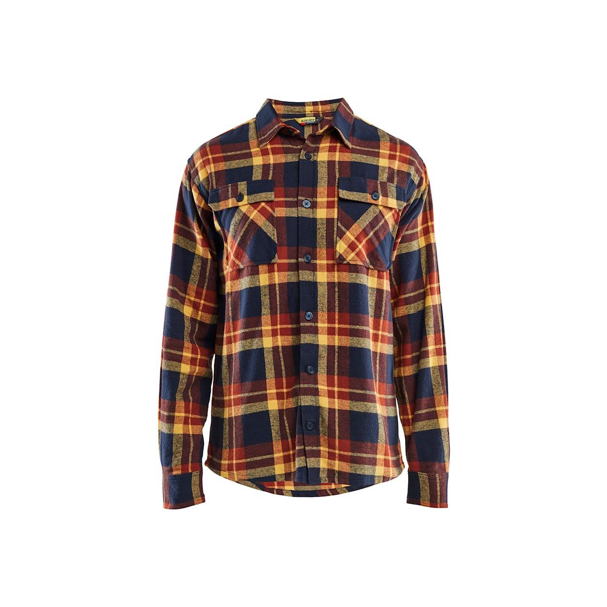 Camicia da Lavoro Blaklader flanella 100% cotone 328811684298L