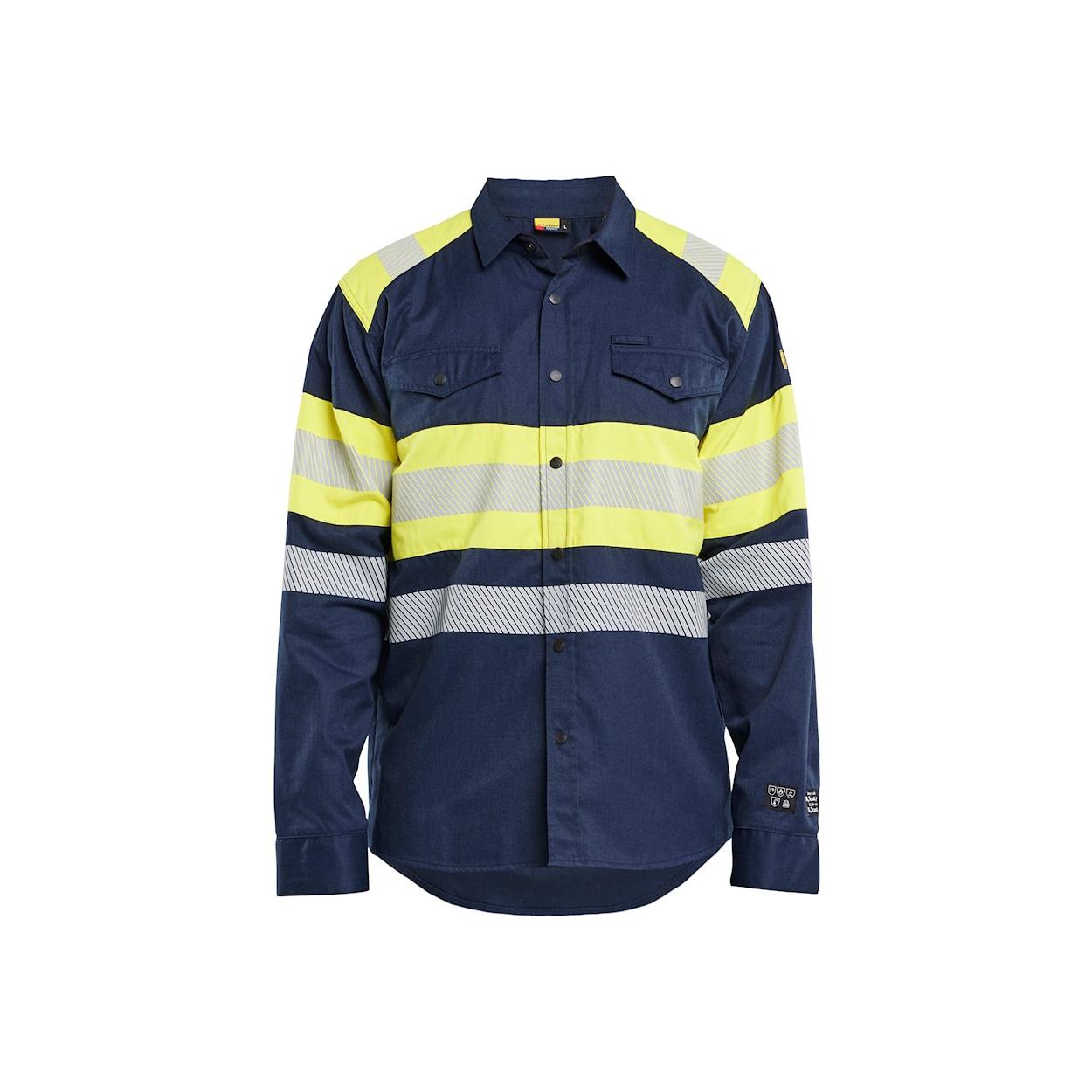 Camicia da Lavoro Blaklader multinorma ignifugo alta visibilit� antistatico 322915178933L