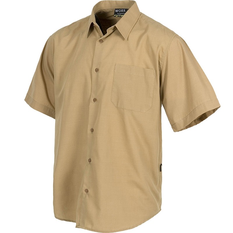 Camicia da lavoro con collo classico a manica corta - Workteam