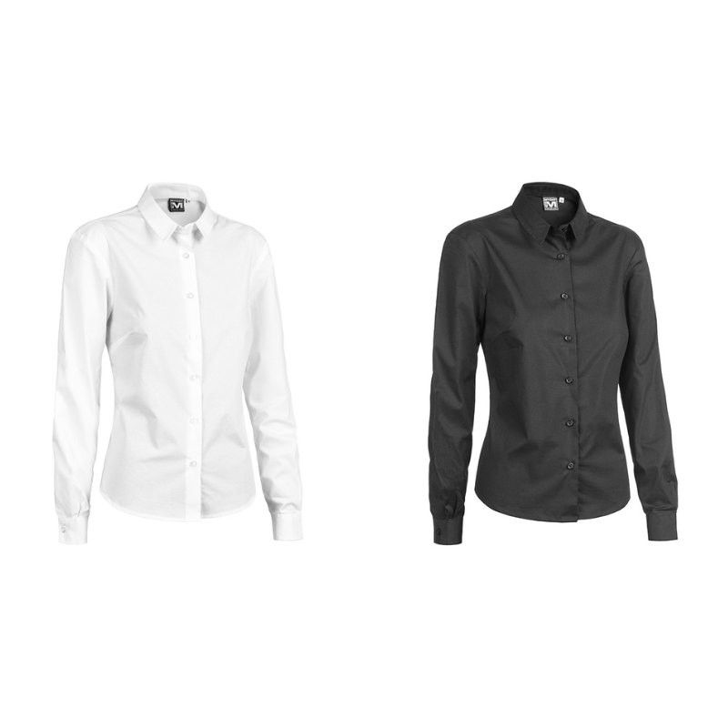 Camicia da Lavoro da Donna Manica Lunga Stretch Sottozero Welcome E0140