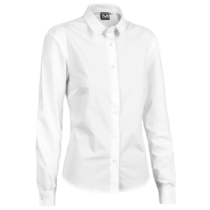 Camicia da Lavoro da Donna Manica Lunga Stretch Sottozero Welcome E0140