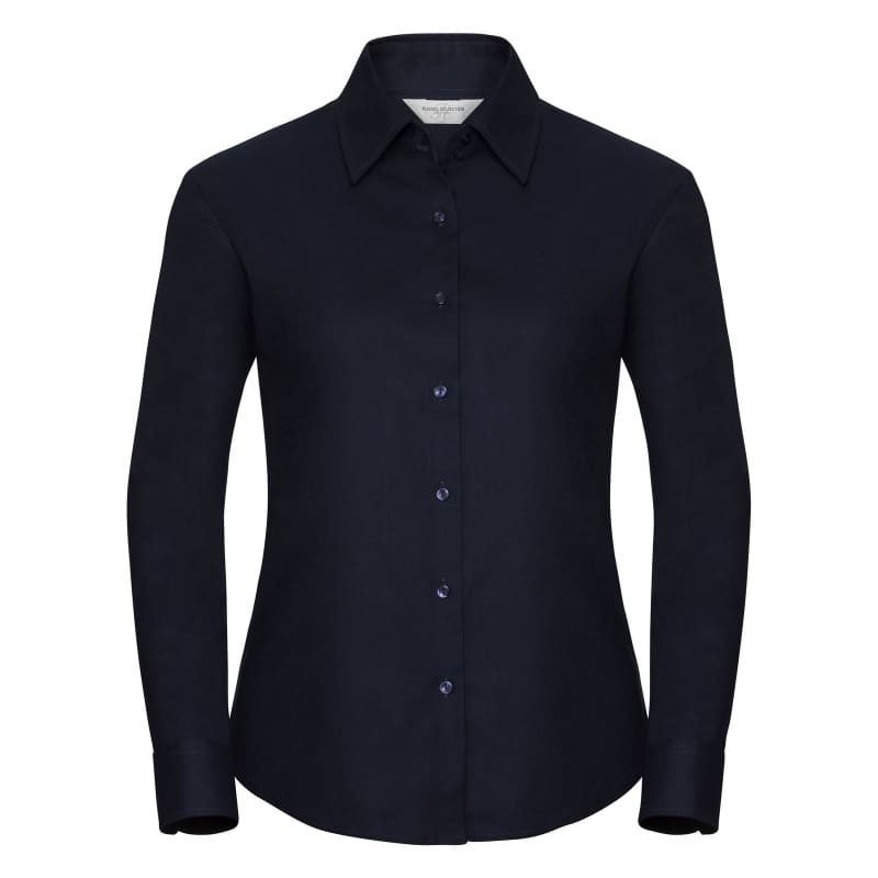 Camicia Da Lavoro Easy Care Oxford a Maniche Lunghe da Donna Russell - JE932F