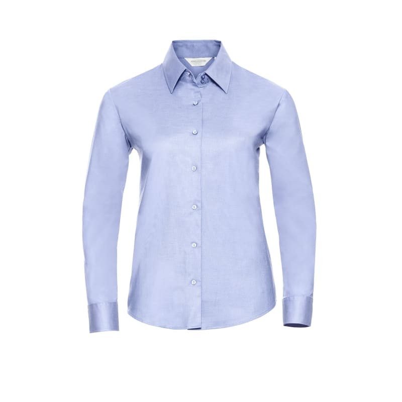 Camicia Da Lavoro Easy Care Oxford a Maniche Lunghe da Donna Russell - JE932F