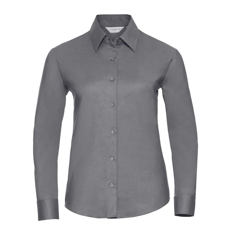 Camicia Da Lavoro Easy Care Oxford a Maniche Lunghe da Donna Russell - JE932F
