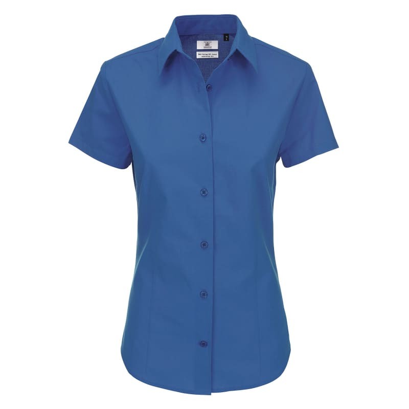 Camicia Da Lavoro Heritage Manica Corta da Donna B&C Collection - BCSWP44