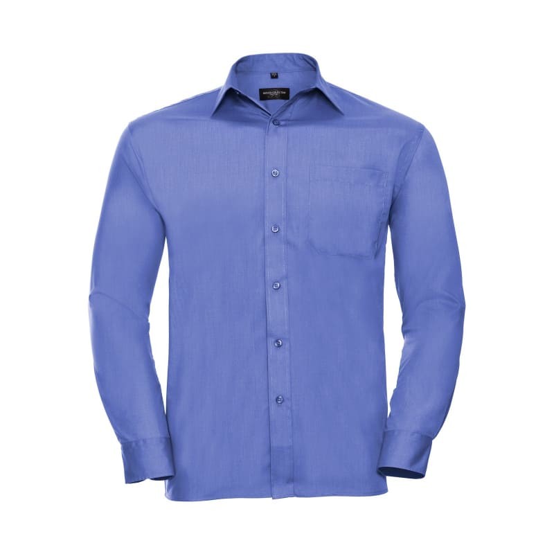 Camicia Da Lavoro in Policotone a Maniche Lunghe Russell - JE934M