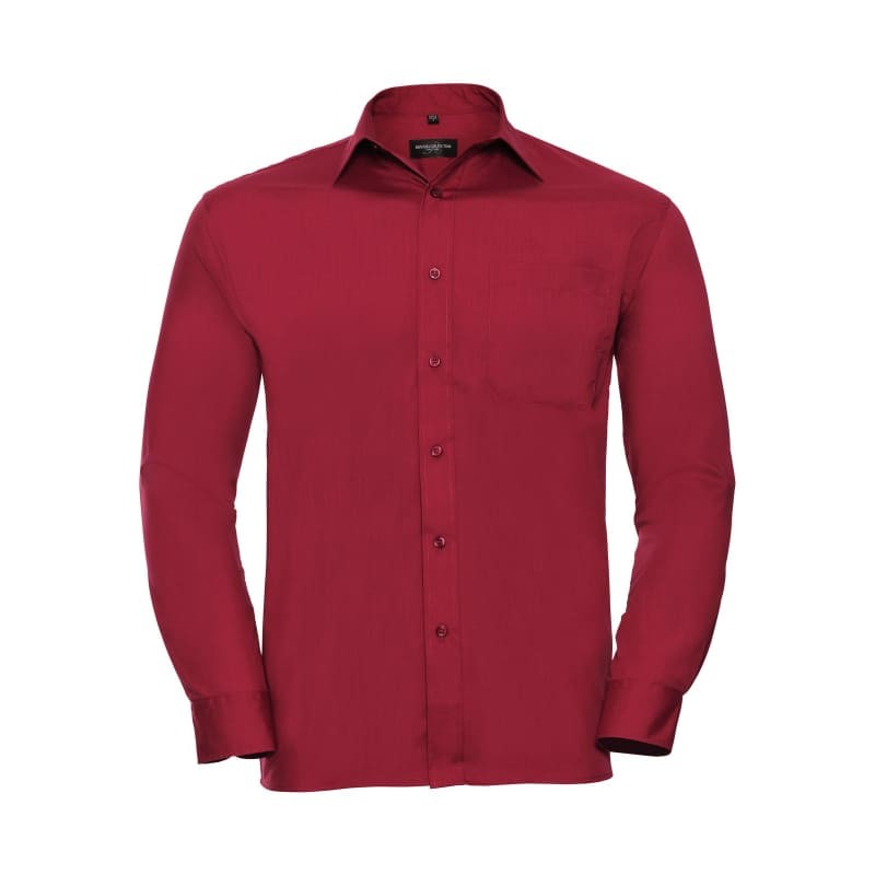 Camicia Da Lavoro in Policotone a Maniche Lunghe Russell - JE934M