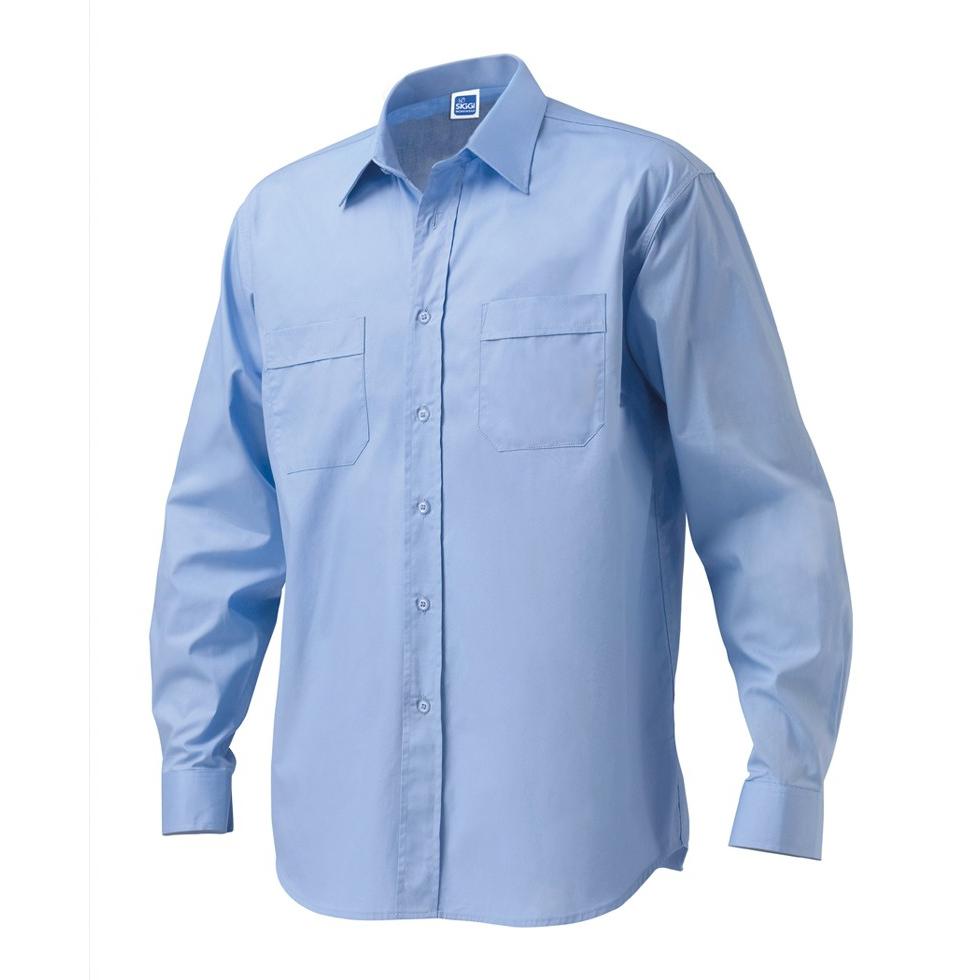 Camicia da Lavoro Manica Lunga King Siggi 100% Cotone