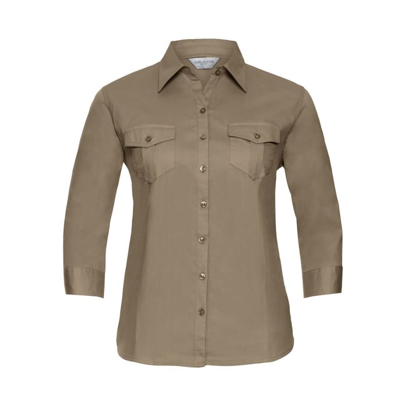 Camicia Da Lavoro Maniche 3/4 da Donna Russell - JE918F