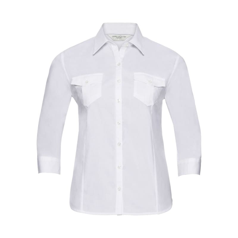 Camicia Da Lavoro Maniche 3/4 da Donna Russell - JE918F