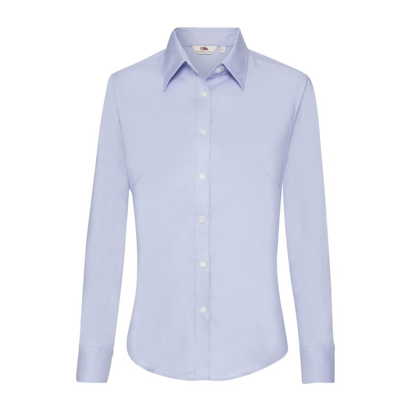 Camicia Da Lavoro Oxford da Donna Manica Lunga Fruit Of The Loom - FR650020