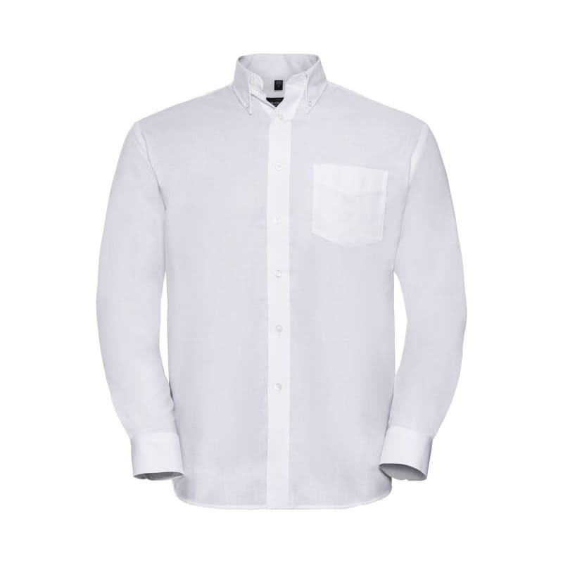 Camicia Da Lavoro Oxford Easy Care a Maniche Lunghe Russell - JE932M