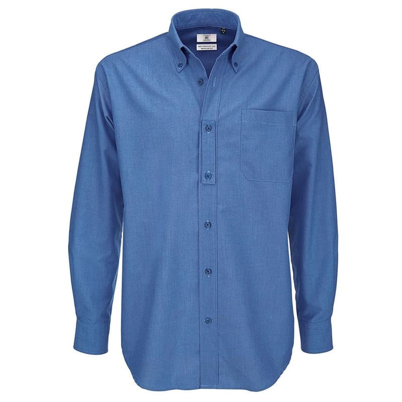 Camicia Da Lavoro Oxford LSL B&C Collection - BCSMO01