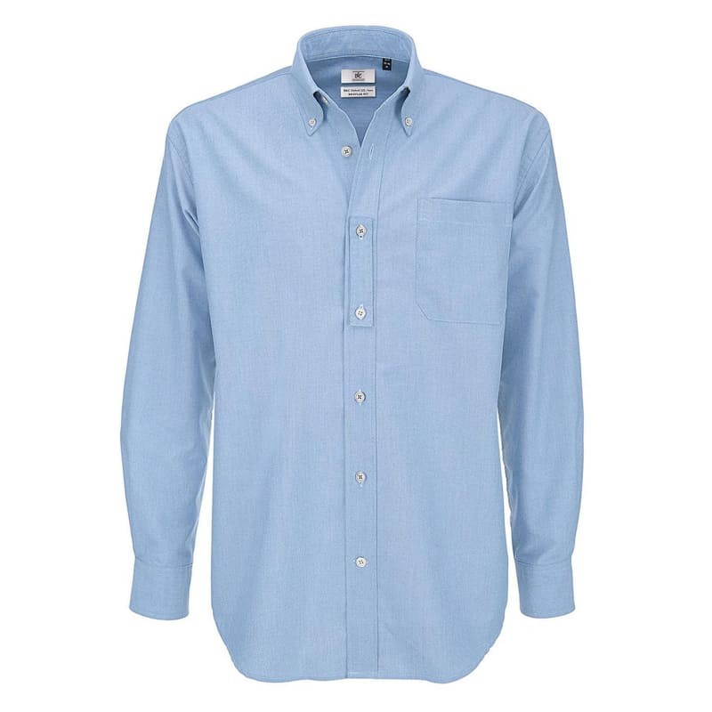 Camicia Da Lavoro Oxford LSL B&C Collection - BCSMO01