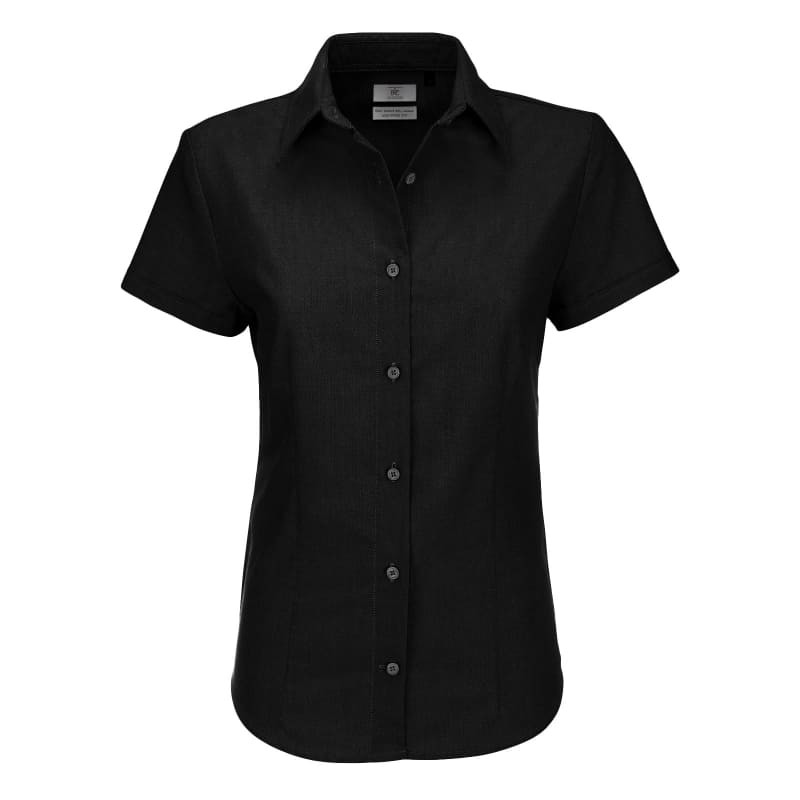 Camicia Da Lavoro Oxford Manica Corta da Donna B&C Collection - BCSWO04