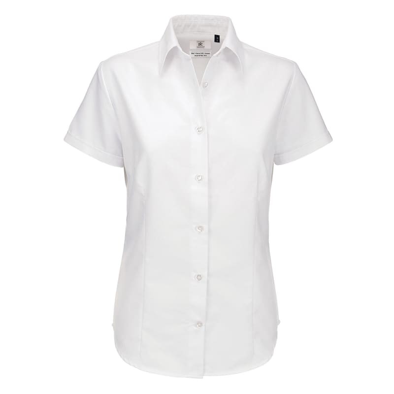 Camicia Da Lavoro Oxford Manica Corta da Donna B&C Collection - BCSWO04