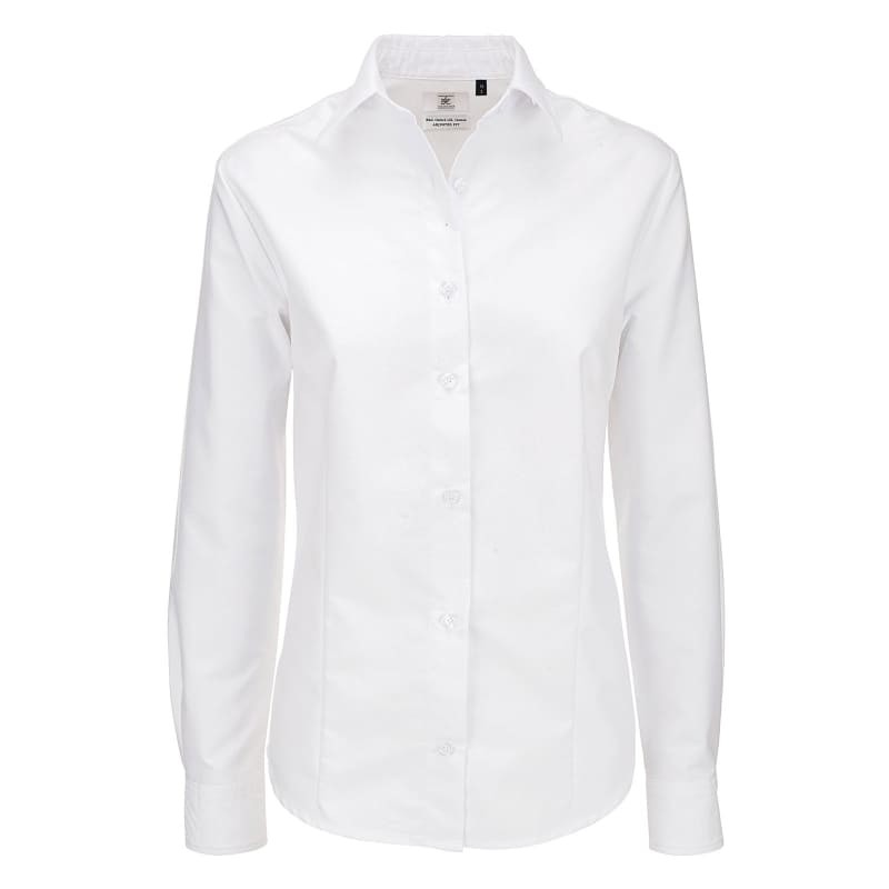 Camicia Da Lavoro Oxford Manica Lunga da Donna B&C Collection - BCSWO03