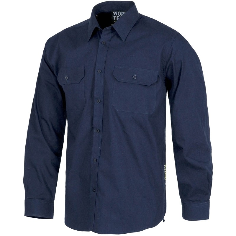 Camicia da lavoro rinforzata in cotone a manica lunga - Workteam