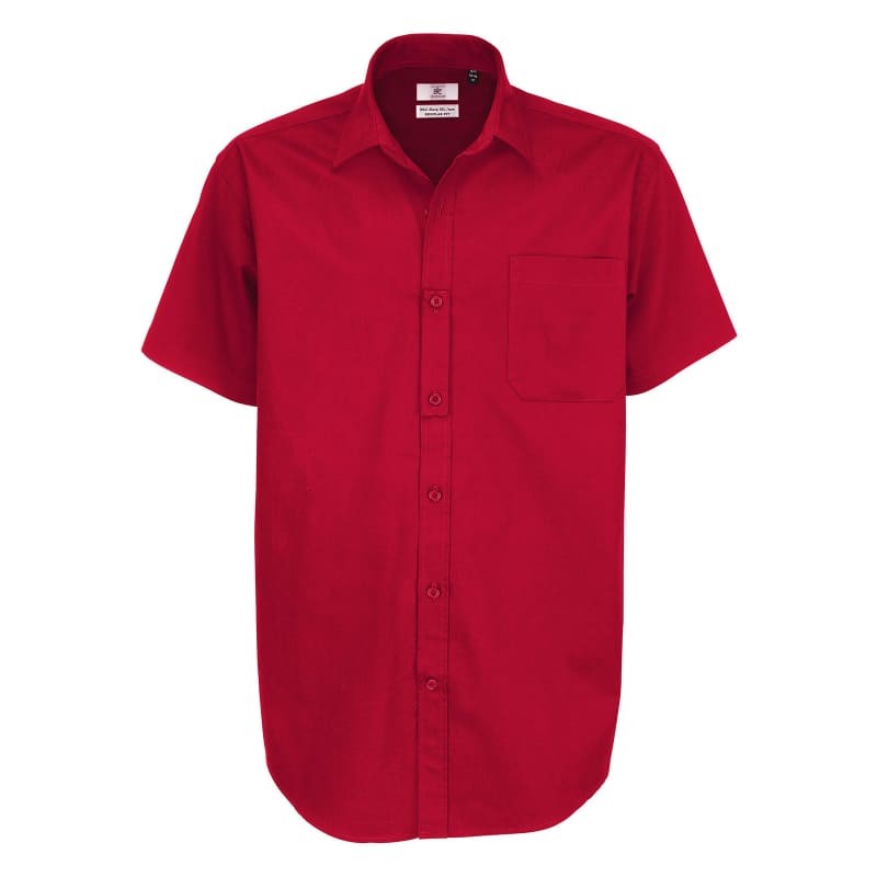 Camicia Da Lavoro Sharp Manica Corta B&C Collection - BCSMT82