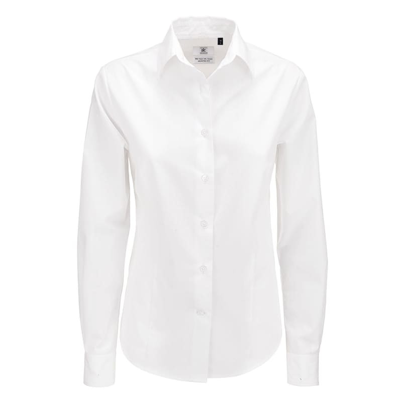Camicia Da Lavoro Smart LSL Manica Corta da Donna B&C Collection - BCSWP63