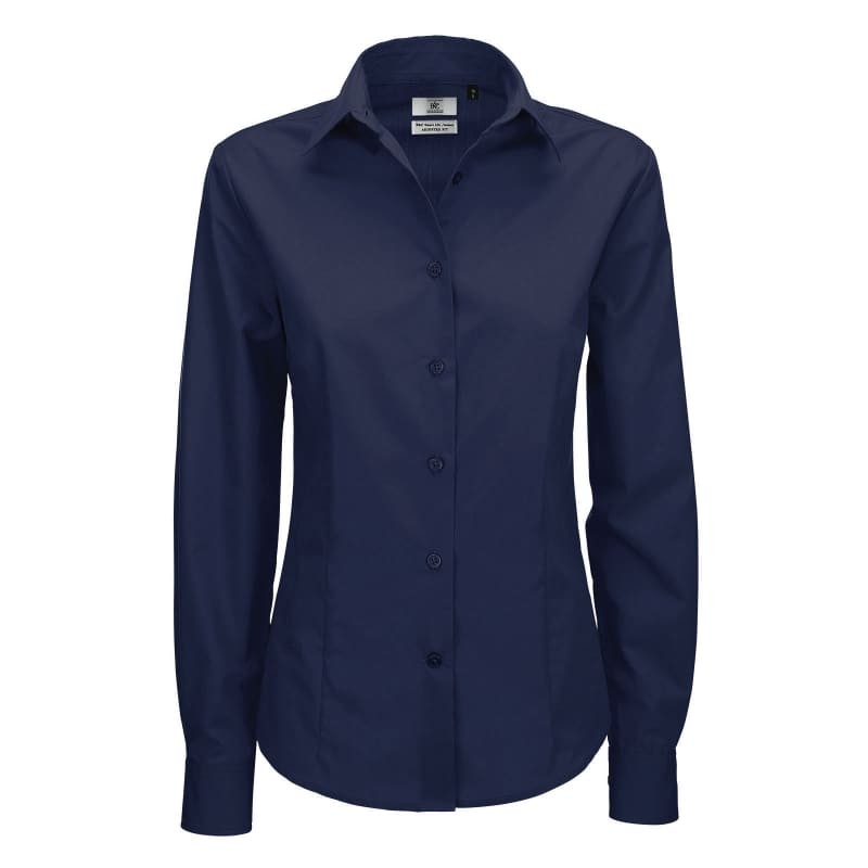 Camicia Da Lavoro Smart LSL Manica Corta da Donna B&C Collection - BCSWP63