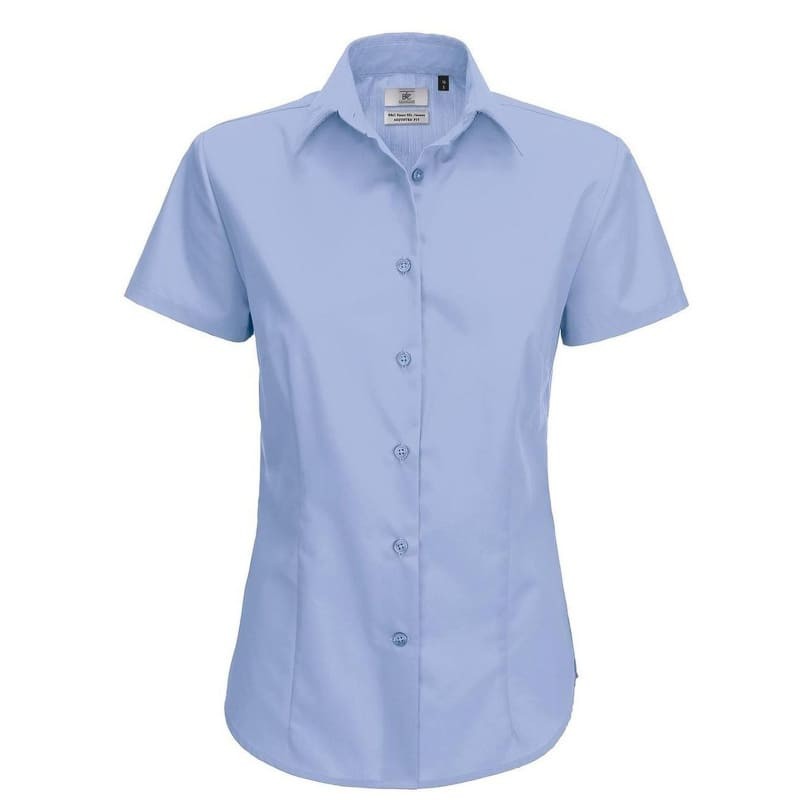 Camicia Da Lavoro Smart Manica Corta da Donna B&C Collection - BCSWP64