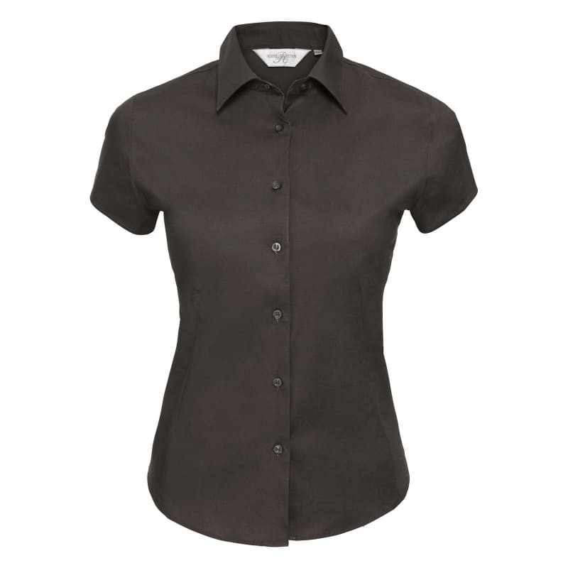 Camicia Da Lavoro Stretch a Maniche Corte da Donna Russell - JE947F