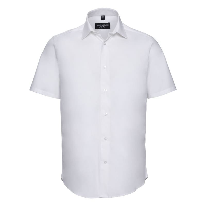 Camicia Da Lavoro Stretch a Maniche Corte Russell - JE947M