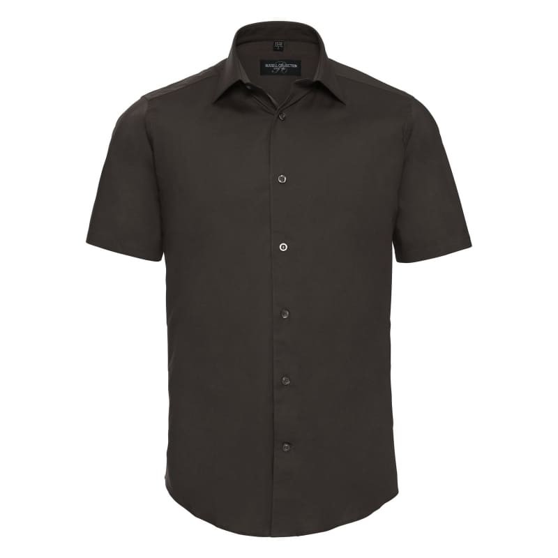 Camicia Da Lavoro Stretch a Maniche Corte Russell - JE947M