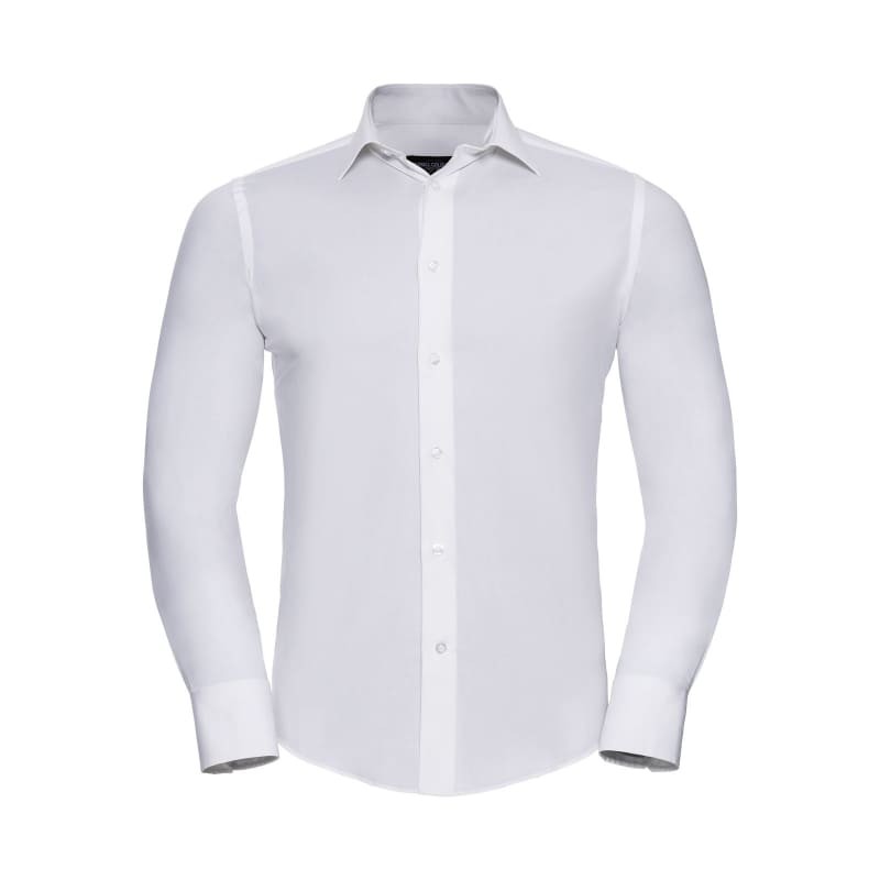 Camicia Da Lavoro Stretch a Maniche Lunghe Russell - JE946M