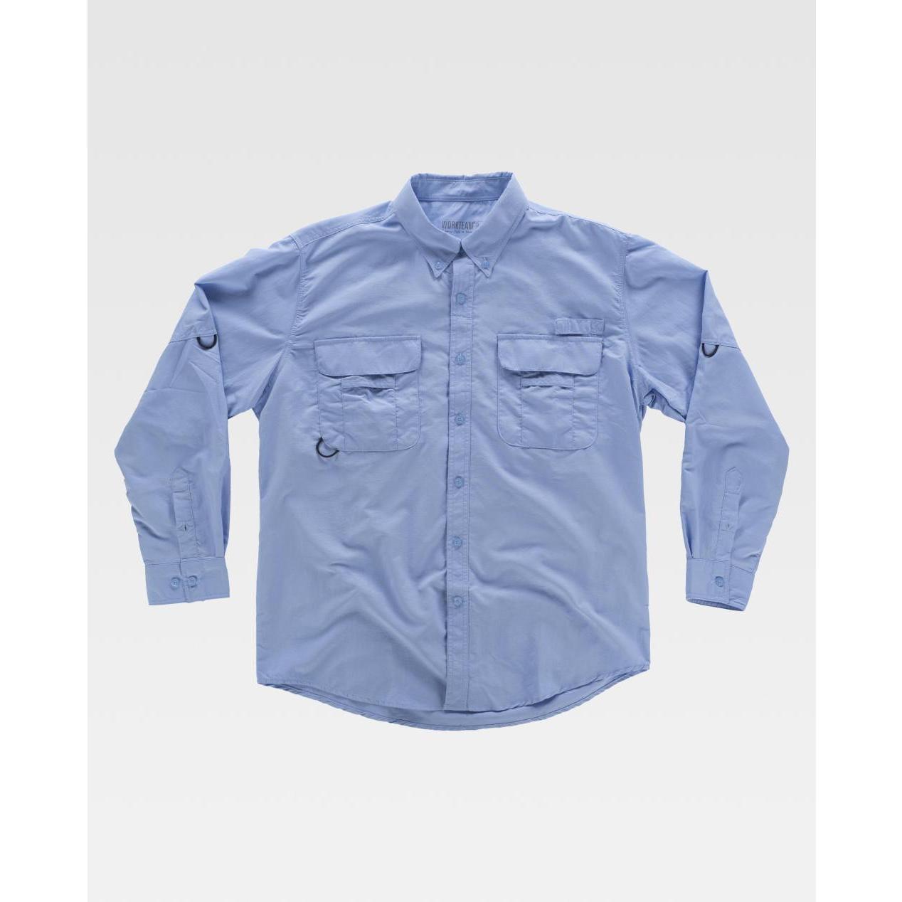 Camicia da Lavoro Workteam Manica Lunga B8500