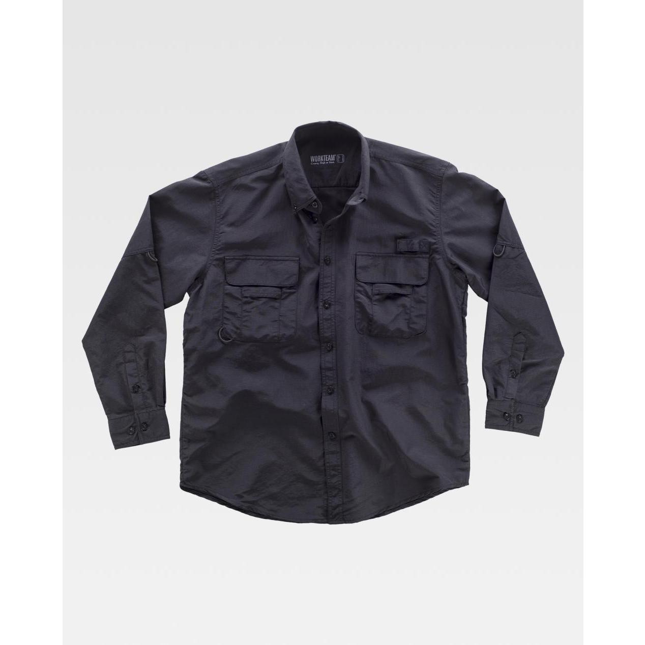 Camicia da Lavoro Workteam Manica Lunga B8500